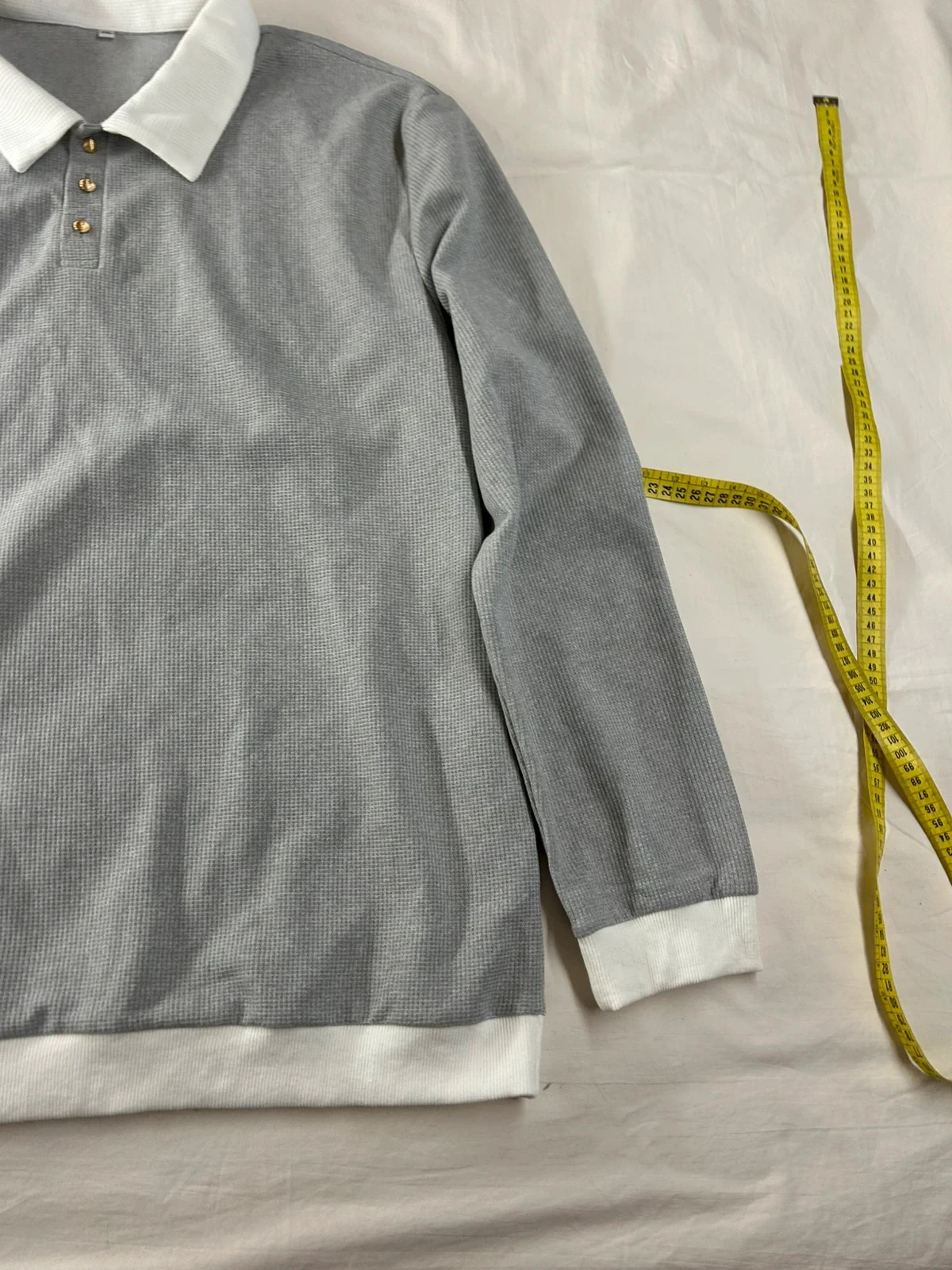 Grijze vintage trui – photo 4